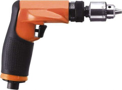 Cleco - 1/4" Keyless Chuck - Pistol Grip Handle, 600 RPM, 0.4 hp - Benchmark Tooling