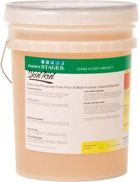 Master Fluid Solutions - 5 Gal Bucket Cleaner/Degreaser - Liquid, Butyl-Free, Phosphate-Free, Low Odor - Benchmark Tooling