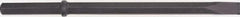 Ingersoll-Rand - 1" Head Width, 14" OAL, 1" Shank Diam, Scaling Chisel - Hex Drive, Hex Shank, Steel - Benchmark Tooling