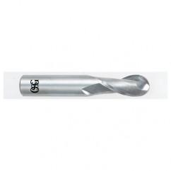 19/64" Dia. - 2-1/2" OAL - Carbide - Ball End HP End Mill-2 FL - Benchmark Tooling