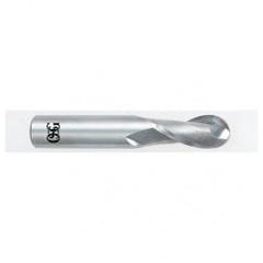 25/64" Dia. - 2-3/4" OAL - Carbide - Ball End HP End Mill-2 FL - Benchmark Tooling