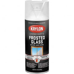 Krylon - Frosted Glass (Color), Frosted, Glass Frosting Spray Paint - 12 oz Container - Benchmark Tooling