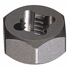 ‎9/16-18 377 Carbon Steel Hexagon Rethreading Die - Benchmark Tooling