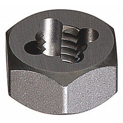 ‎1-1/8-12 377 Carbon Steel Hexagon Rethreading Die