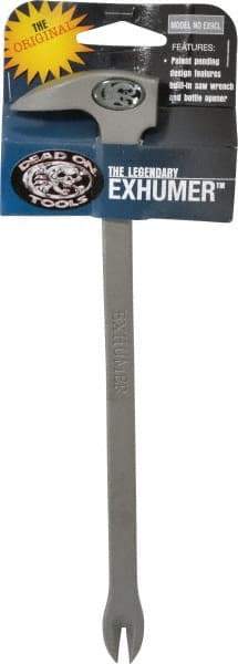 Dead On - 10-5/8" OAL Nail Puller - S-5 Grade Steel Invest Cast - Benchmark Tooling