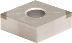 Sumitomo - 2NU-CNGA432 Grade BN7500 PCBN Turning Insert - Uncoated, 80° Diamond, 1/2" Inscr Circle, 3/16" Thick, 1/32" Corner Radius - Benchmark Tooling