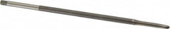 Kennametal - #10-24 UNC 2 Flute H3 Bright Finish High Speed Steel Spiral Point Extension Tap - Plug Chamfer, 6" OAL, 2B/3B Class of Fit - Exact Industrial Supply