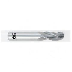 3/8" Dia. - 2-1/2" OAL - Carbide - Ball End HP End Mill-3 FL - Benchmark Tooling