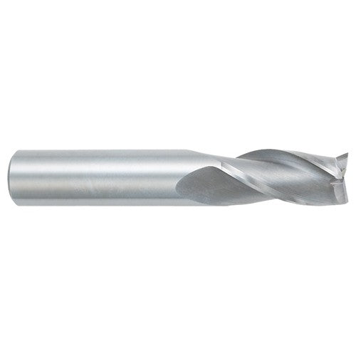 9/64″ Dia. × 3/16″ Shank × 1/2″ DOC × 2″ OAL, Carbide, Bright, 3 Flute, Square, Solid End Mill - Benchmark Tooling