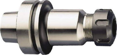 HAIMER - 1mm to 16mm Capacity, 2.95" Projection, HSK63F Hollow Taper, ER25 Collet Chuck - 0.0001" TIR - Exact Industrial Supply