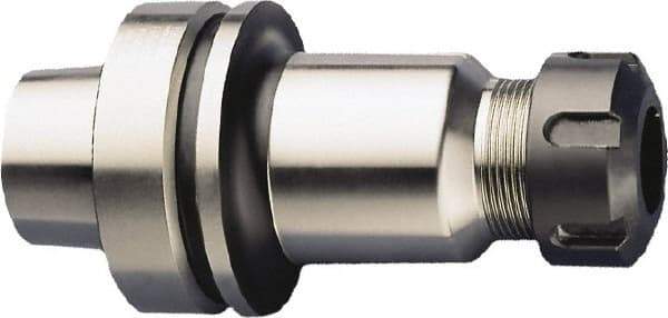 HAIMER - 2.5mm to 26mm Capacity, 4.72" Projection, HSK63F Hollow Taper, ER40 Collet Chuck - 0.0001" TIR - Exact Industrial Supply
