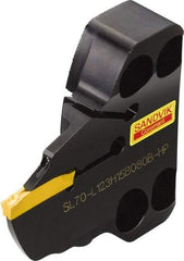 Sandvik Coromant - N123K2-0600-0004-TF Insert, 18mm Head Length, Modular Grooving Blade Holder Head - Right Hand Cut, System Size 70, Through Coolant, Series CoroCut 1-2 - Benchmark Tooling