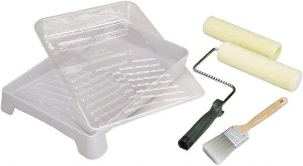 Ability One - Trim Paint Roller Kit - Includes Paint Tray, Roller Cover & Frame - Benchmark Tooling