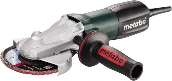 Metabo - 4-1/2" Wheel Diam, 10,000 RPM, Corded Angle & Disc Grinder - 5/8-11 Spindle - Benchmark Tooling