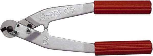 FELCO - 12-51/64" OAL, 1/4" Capacity, Cable Cutter - Benchmark Tooling