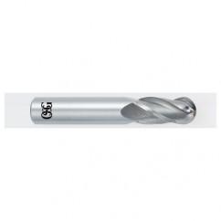 15/64" Dia. - 2-1/2" OAL - Carbide - Ball End HP End Mill-4 FL - Benchmark Tooling