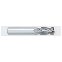 ‎7/32″ Dia. × 1/4″ Shank × 5/8″ DOC × 2-1/2″ OAL, Carbide, Bright, 4 Flute, Square, Solid End Mill - Benchmark Tooling