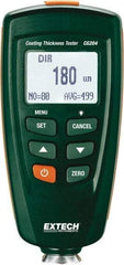 Extech - 19.69 to 49.21 mil Coating Thickness Gage - For Use with Ferrous/Nonferrous Bases - Benchmark Tooling