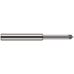 Harvey Tool - Corner Rounding End Mills; Material: Solid Carbide ; Single or Double End: Single ; Radius (Decimal Inch): 0.0050 ; Mill Diameter (Inch): 3/32 ; Mill Diameter (Decimal Inch): 0.0930 ; Number of Flutes: 2 - Exact Industrial Supply