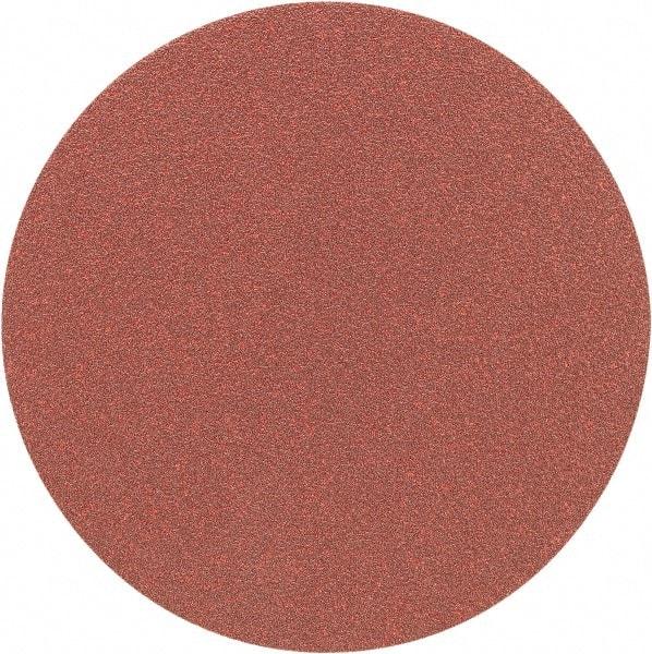 Porter-Cable - 5" Diam, 120 Grit Aluminum Oxide Adhesive PSA Disc - Fine Grade, Tan, C Weighted Backing, Flexible, 13,000 Max RPM - Benchmark Tooling