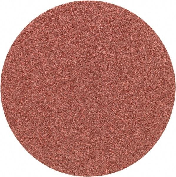 Porter-Cable - 5" Diam, 80 Grit Aluminum Oxide Adhesive PSA Disc - Medium Grade, Tan, C Weighted Backing, Flexible, 13,000 Max RPM - Benchmark Tooling