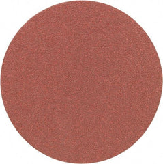 Porter-Cable - 5" Diam, 80 Grit Aluminum Oxide Adhesive PSA Disc - Medium Grade, Tan, C Weighted Backing, Flexible, 13,000 Max RPM - Benchmark Tooling