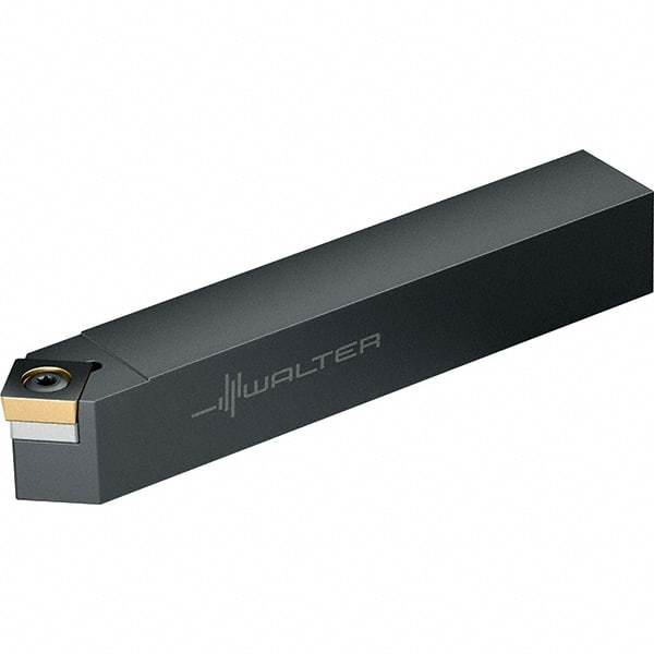 Walter - SSDC, Neutral Cut, 16mm Shank Height x 16mm Shank Width, Neutral Rake Indexable Turning Toolholder - 100mm OAL, SC..09T3.. Insert Compatibility, Series Walter Turn - Benchmark Tooling