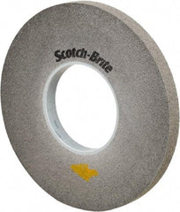 3M - 12" Diam, 1/2" Face Width, 5" Center Hole, Fine Grade, Silicon Carbide Deburring Wheel - Convolute, Soft Density 9 Grade, 3,000 RPM - Benchmark Tooling