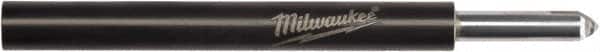 Milwaukee Tool - 1/4" Pin Diam, 2" Long Carbide-Tipped Pilot Drill - Compatible with Hole Cutters - Benchmark Tooling