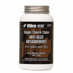 Vibra-Tite - 8 oz Jar, Copper Anti-Seize Lubricant, with Brush Cap - Benchmark Tooling