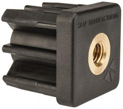 Gibraltar - 2" Tube, 1/2-13 Thread, 1,800 Lb Capacity, Square Tube End - 0.109/0.12" Tube Wall, 2" Square - Benchmark Tooling