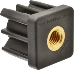 Gibraltar - 2" Tube, 5/8-11 Thread, 1,800 Lb Capacity, Square Tube End - 0.109/0.12" Tube Wall, 2" Square - Benchmark Tooling
