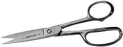 Heritage Cutlery - 3" LOC, 8" OAL Stainless Steel Standard Shears - Ambidextrous, Straight Handle, For General Purpose Use - Benchmark Tooling