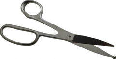 Heritage Cutlery - 3" LOC, 9" OAL Stainless Steel Standard Shears - Right Hand, Metal Straight Handle, For Poultry Processing - Benchmark Tooling