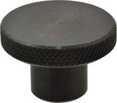 Gibraltar - 1-1/2" Head, Knurled Knob - Tapped, Steel - Benchmark Tooling