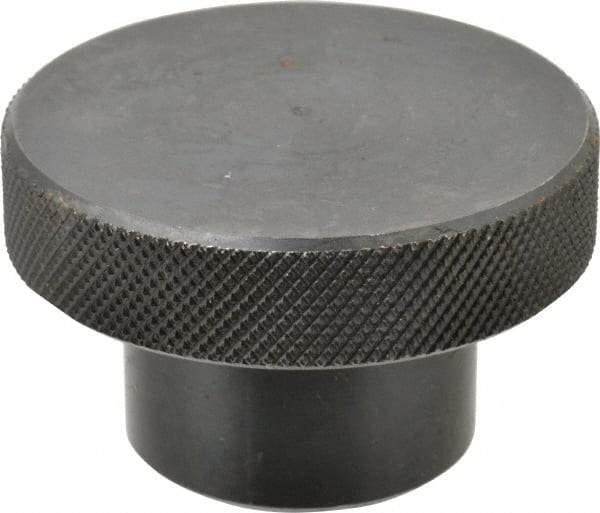 Gibraltar - 2-1/2" Head, Knurled Knob - Tapped, Steel - Benchmark Tooling
