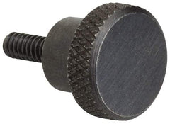 Gibraltar - 2-1/2" Head, Knurled Knob - Threaded Stem, Steel - Benchmark Tooling