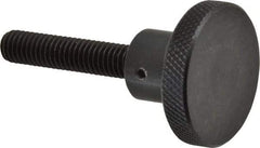 Gibraltar - 1-1/2" Head, Knurled Knob - Threaded Stem, Steel - Benchmark Tooling