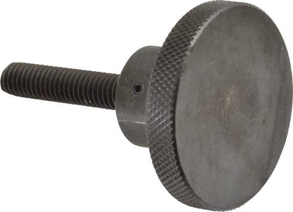 Gibraltar - 2" Head, Knurled Knob - Threaded Stem, Steel - Benchmark Tooling
