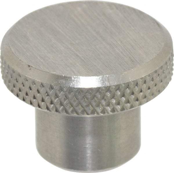 Gibraltar - 1" Head, Knurled Knob - Reamed, Stainless Steel - Benchmark Tooling