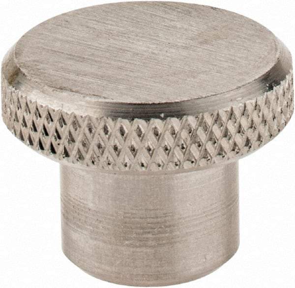 Gibraltar - 1" Head, Knurled Knob - Reamed, Stainless Steel - Benchmark Tooling