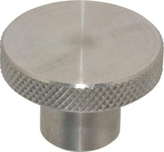 Gibraltar - 1-1/2" Head, Knurled Knob - Reamed, Stainless Steel - Benchmark Tooling