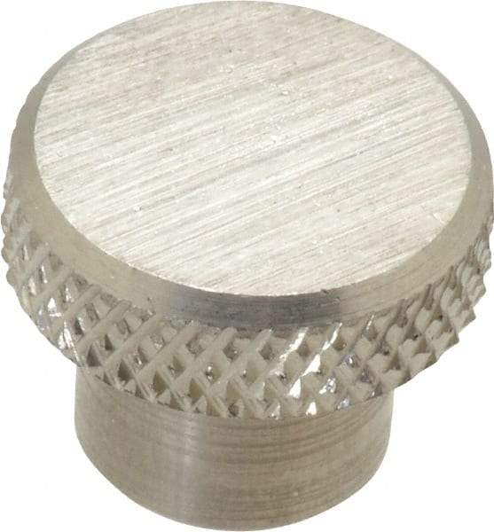Gibraltar - 3/4" Head, Knurled Knob - Tapped, Stainless Steel - Benchmark Tooling