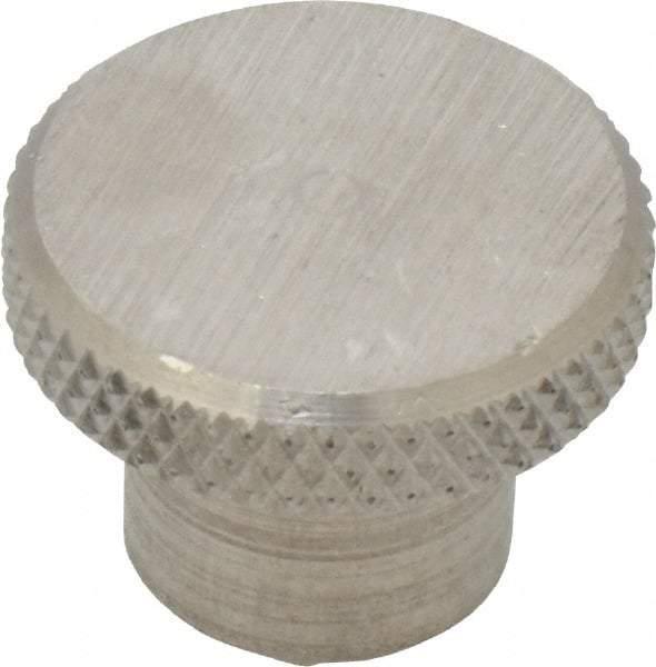 Gibraltar - 1" Head, Knurled Knob - Tapped, Stainless Steel - Benchmark Tooling