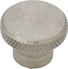 Gibraltar - 1" Head, Knurled Knob - Tapped, Stainless Steel - Benchmark Tooling