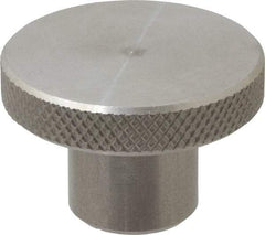 Gibraltar - 1-1/2" Head, Knurled Knob - Tapped, Stainless Steel - Benchmark Tooling
