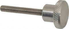 Gibraltar - 1" Head, Knurled Knob - Threaded Stem, Stainless Steel - Benchmark Tooling
