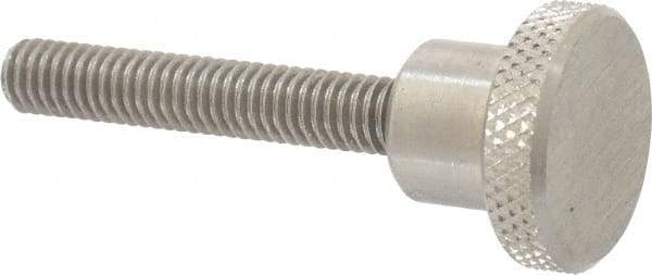 Gibraltar - 1" Head, Knurled Knob - Threaded Stem, Stainless Steel - Benchmark Tooling