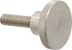 Gibraltar - 2" Head, Knurled Knob - Threaded Stem, Stainless Steel - Benchmark Tooling