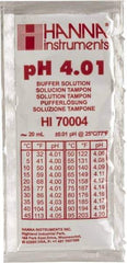 Hanna Instruments - 4.01% pH Range Buffer Pouch - 20 ml Pouches - Benchmark Tooling
